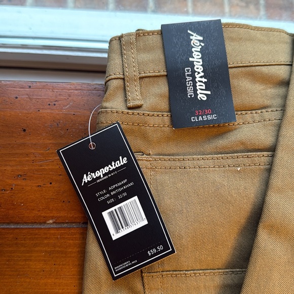 Aeropostale Men's Khaki Pants - Picture 3 of 3
